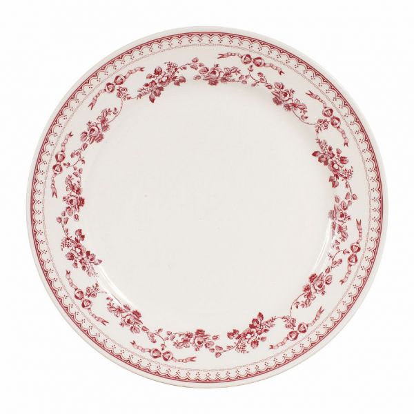 ТАРЕЛКА Фаустина, COMPTOIR DE FAMILLE,  DINNER PLATE FAUSTINE BURGUNDY D26.5CM EARTHENWARE, АРТИКУЛ 110460