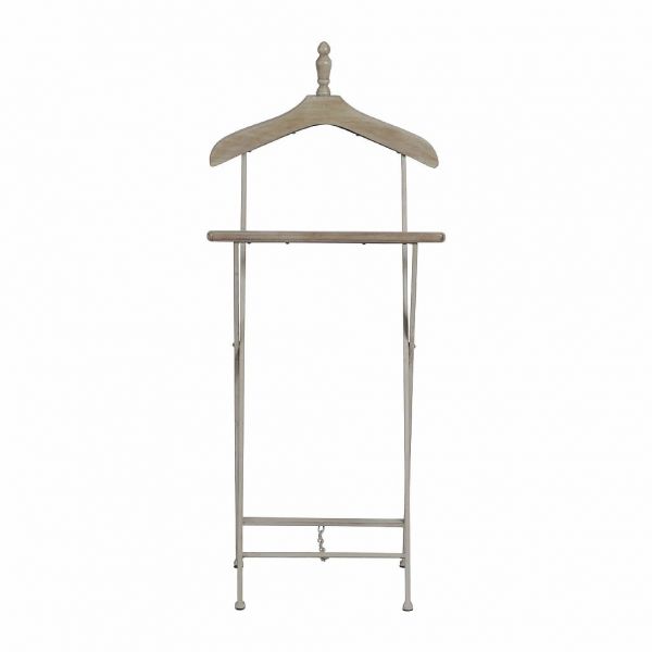 ВЕШАЛКА НАПОЛЬНАЯ "ДВОРЕЦКИЙ" СКЛАДНАЯ, COMPTOIR DE FAMILLE,  серая, 46X35XH118 , АРТ. 112240