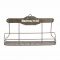 ПОЛКА для приправ, COMPTOIR DE FAMILLE,  SHELF FOR 4 JARS MANUFACTURE MODERNE GREY 44X12XH25CM IRON, АРТИКУЛ 112340