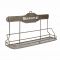 ПОЛКА для приправ, COMPTOIR DE FAMILLE,  SHELF FOR 4 JARS MANUFACTURE MODERNE GREY 44X12XH25CM IRON, АРТИКУЛ 112340