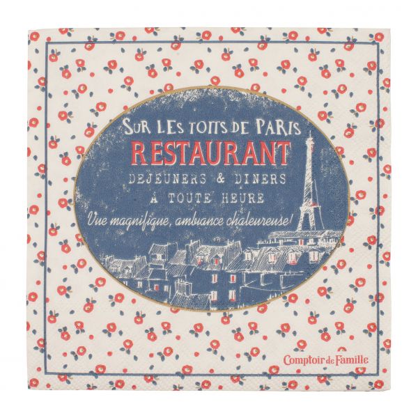 Салфетки бумажные, Comptoir de Famille, 154170