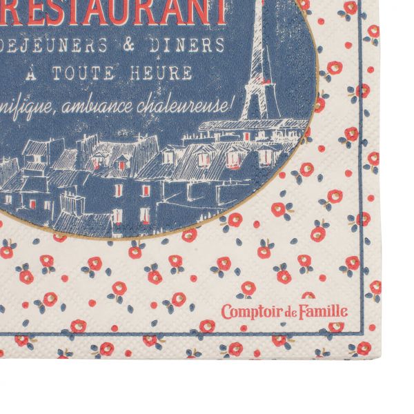 Салфетки бумажные, Comptoir de Famille, 154170