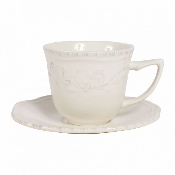 ЧАЙНАЯ ПАРА, COMPTOIR DE FAMILLE, LISE 200 мл., Каменная керамика,, АРТИКУЛ 200107