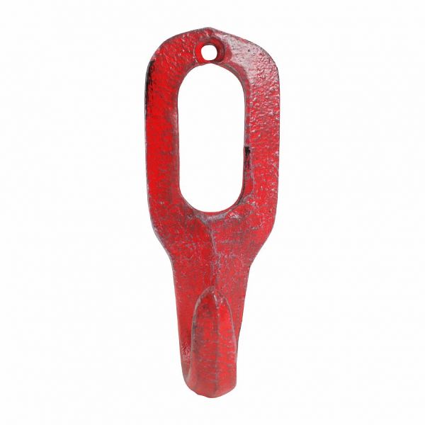 КРЮЧОК, COMPTOIR DE FAMILLE,  HOOK MINRAI RED 4X3.5X11.5CM CAST IRON, АРТИКУЛ 200134