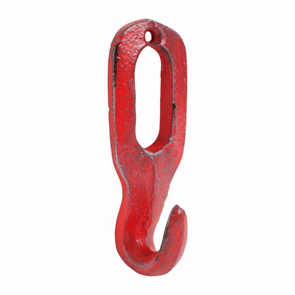 КРЮЧОК, COMPTOIR DE FAMILLE,  HOOK MINRAI RED 4X3.5X11.5CM CAST IRON, АРТИКУЛ 200134