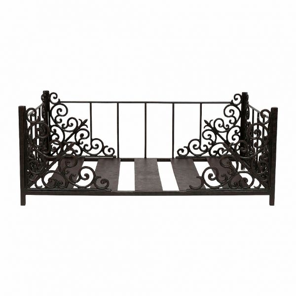 БАНКЕТКА ДЛЯ СОБАКИ, COMPTOIR DE FAMILLE, ANIMAL BASKET CAMPAGNE NATURAL 86X56XH36CM IRON, АРТИКУЛ 200433