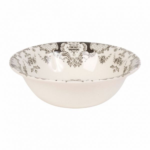 ПИАЛА ДЛЯ ХЛОПЬЕВ Клотильда, COMPTOIR DE FAMILLE,  CEREAL BOWL CLOTHILDE GREY D15.5CM EARTHENWARE, АРТИКУЛ 200492
