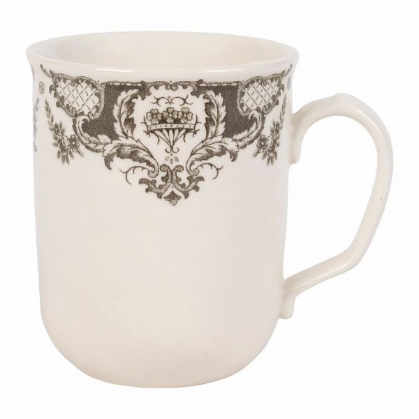 КРУЖКА Клотильда COMPTOIR DE FAMILLE,  HIGH CUP CLOTHILDE GREY 34CL EARTHENWARE, АРТИКУЛ 200494