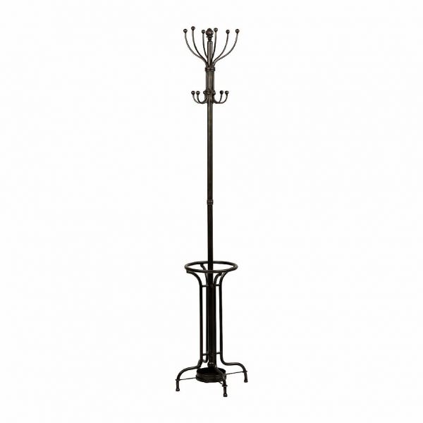 ВЕШАЛКА  , COMPTOIR DE FAMILLE,  PARROT COAT RACK CHARMET BROWN 39.5X39.5XH182 IRON, АРТИКУЛ 200509
