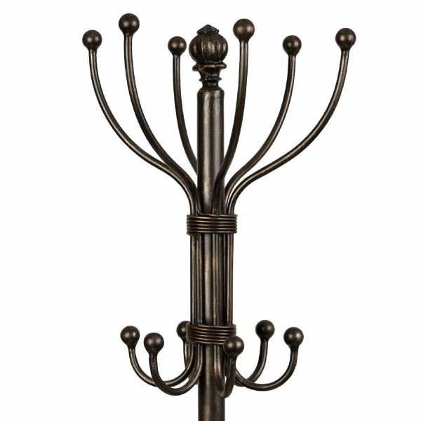 ВЕШАЛКА  , COMPTOIR DE FAMILLE,  PARROT COAT RACK CHARMET BROWN 39.5X39.5XH182 IRON, АРТИКУЛ 200509