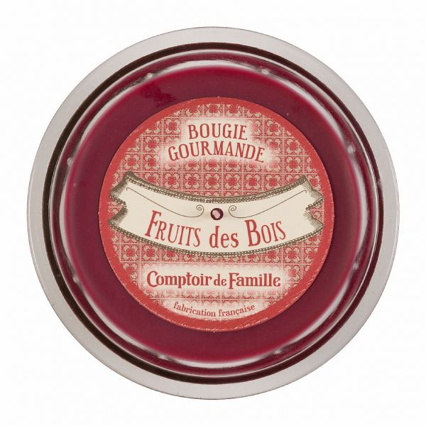 СВЕЧА, COMPTOIR DE FAMILLE,  CANDLE BOUG-GOURM MIXED BERRIES D12XH8 PARAFFIN, АРТИКУЛ 200578