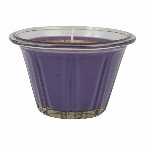 СВЕЧА, COMPTOIR DE FAMILLE,  CANDLE BLUEBERRY GOURMAND D12X8 PARAFFIN WAX+GLASS, АРТИКУЛ 200666