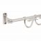 ВЕШАЛКАДЛЯ ПОЛОТЕНЕЦ, COMPTOIR DE FAMILLE,  TOWEL RACK 6H GRAND BAIN GREY 66X8X13.5 STAINLESS, АРТИКУЛ 200700