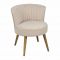 КРЕСЛО, COMPTOIR DE FAMILLE,  ARMCHAIR DEMEURE GREY 58X57XH65CM POLYESTER+WOOD, АРТИКУЛ 200907