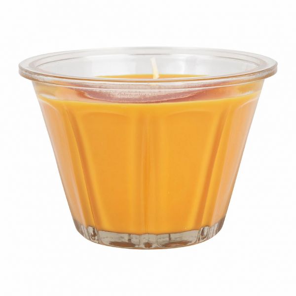 СВЕЧА, COMPTOIR DE FAMILLE,  GOURMET CANDLE ORANGE GOURMAND PARAFFIN WAX+GLASS, АРТИКУЛ 200923