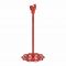 ДЕРЖАТЕЛЬ ДЛЯ БУМАЖНЫХ ПОЛОТЕНЕЦ, COMPTOIR DE FAMILLE,  PAPER TOWEL DISPENSER CAMPAGN RED D15H35 CAST IRON, АРТИКУЛ 200941
