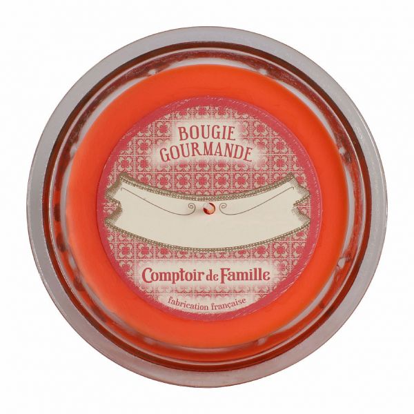 СВЕЧА, COMPTOIR DE FAMILLE,  CANDLE EPICES GOURMANDE 220G PARAFFIN WAX+GLASS, АРТИКУЛ 201107