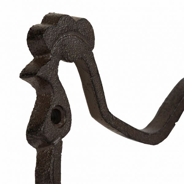 КРЮЧОК, COMPTOIR DE FAMILLE,  HEN HOOK CAMPAGNE BROWN 12X10X2.5CM CAST IRON, АРТИКУЛ 201186