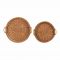 НАБОР ПОДНОСОВ 2 ШТ., COMPTOIR DE FAMILLE,  TRAY X2 FANTINE NATURAL D44XH7+D36XH6CM, АРТИКУЛ 201210