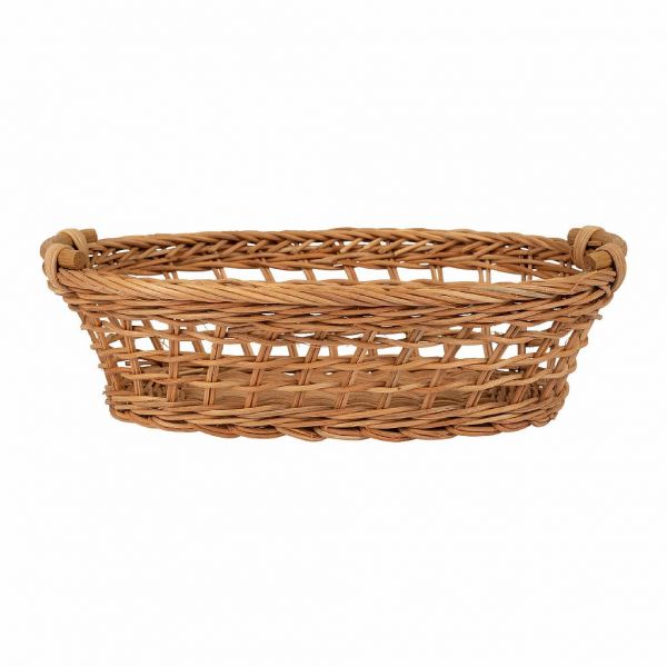 КОРЗИНА, COMPTOIR DE FAMILLE,  OVAL BASKET FANTINE NATURAL 30X21XH9CM RATTAN, АРТИКУЛ 201211