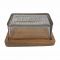 МАСЛЕНКА, COMPTOIR DE FAMILLE,  BUTTER DISH GRD-OFFICE NATURAL 17X8H11 GLASS+MANGO, АРТИКУЛ 201214