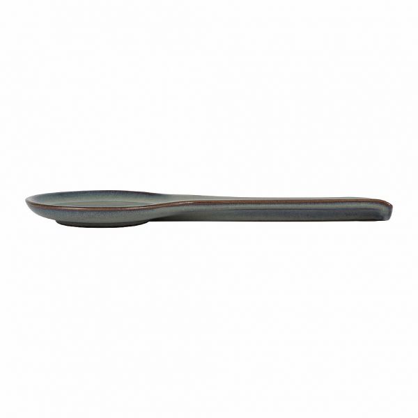 ПОДСТАВКА ПОД ЛОЖКУ, COMPTOIR DE FAMILLE,  SPOON REST SUZANNE BLUE+GREEN 27X11.5CM STONEWARE, АРТИКУЛ 201236
