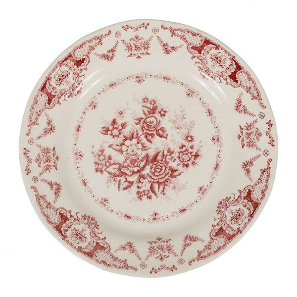 ТАРЕКЛА ОБЕДЕННАЯ "КЛОТИЛЬДА БОРДО" ASSIETTE PLT CLOTHILDE BDX D26, Comptoir De Famille, Артикул 201257