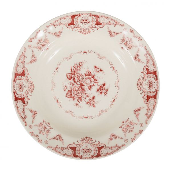 ТАРЕЛКА ДЛЯ СУПА "КЛОТИЛЬДА БОРДО" ASSIETTE CRS CLOTHILDE BDX D22, Comptoir De Famille, Артикул 201258