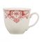 ЧАЙНАЯ ПАРА, ЧАШКА С БЛЮДЦЕМ "КЛОТИЛЬДА БОРДО" TASSE THE+ST CLOTHILD BD 220 МЛ., Comptoir De Famille, Артикул 201262