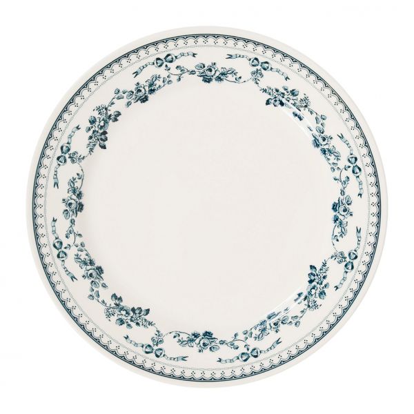 ТАРЕЛКА ДЕСЕРТНАЯ "ФАУСТИНА СИНЯЯ" ASSIETTE PLT FAUSTINE BLEU D20,5 СМ., Comptoir De Famille, Артикул 201266