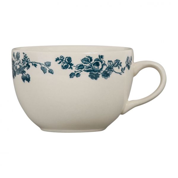 ЧАШКА ЧАЙНАЯ С БЛЮДЦЕМ "ФАУСТИНА СИНЯЯ" FAUSTINE 250 МЛ, Comptoir De Famille, Артикул 201270