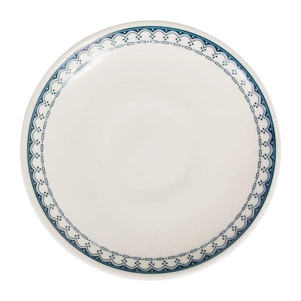 ЧАШКА ЧАЙНАЯ С БЛЮДЦЕМ "ФАУСТИНА СИНЯЯ" FAUSTINE 250 МЛ, Comptoir De Famille, Артикул 201270