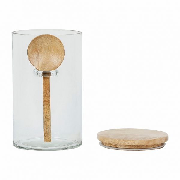 Банка с крышкой и ложкой 1,8 л., для сыпучих Comptoir de Famille JAR WITH SPOON & LID GASTON NAT