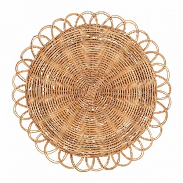 Салфетка под приборы Comptoir de Famille ROUND PLACEMAT FULL FANTINE NATURAL D35CM