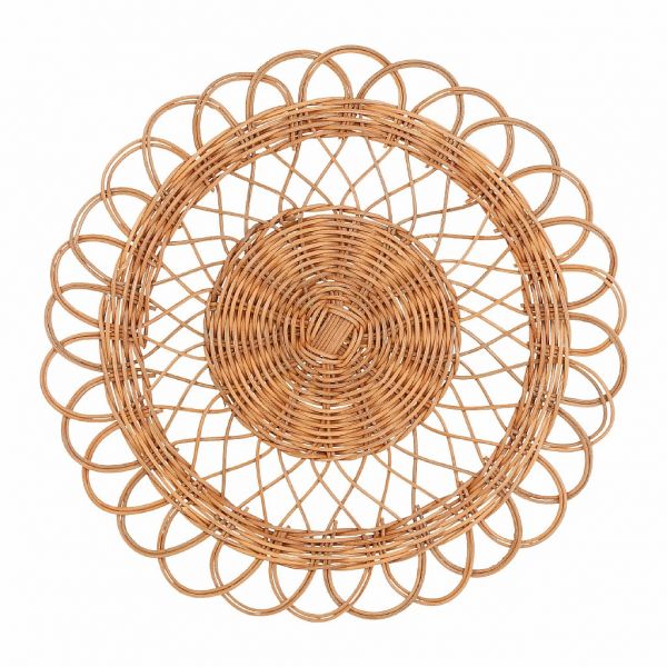 Салфетка под приборы Comptoir de Famille ROUND PLACEMAT FANTINE NATURAL D35CM