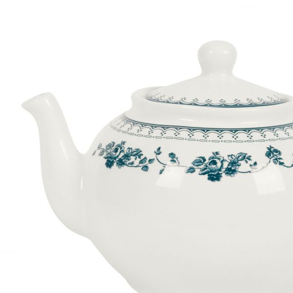 Чайник FAUSTINE синий 1,5 л каменная керамика, Comptoir de Famille