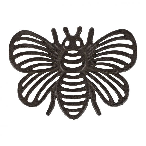 ПОДГОРОДКА ДЛЯ ПЧЕЛИ ABEILLE BROWN 20.5X14.5CM ЧУГУН, Comptoir de Famille, арт.:201723