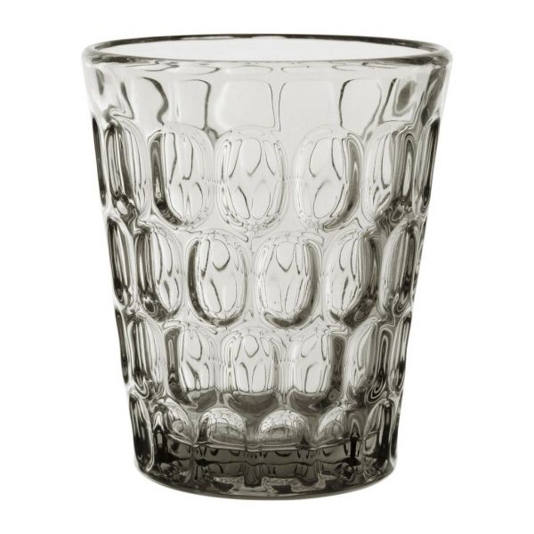 СТАКАН TUMBLER OPTIC GREY 25CL GLASS  COTE TABLE, АРТИКУЛ 24187