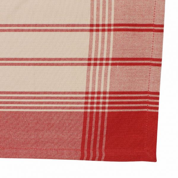 КУХОННОЕ ПОЛОТЕНЦЕ, COMPTOIR DE FAMILLE,  KITCHEN TOWEL X3 CAMPAGNE RED 50X70CM COTTON, АРТИКУЛ 249