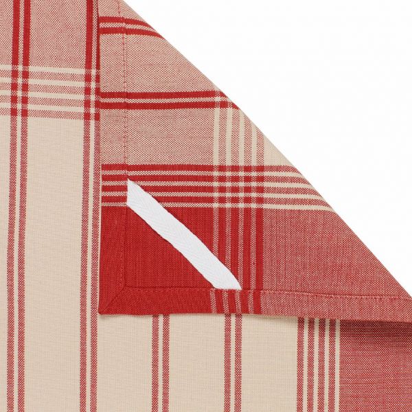 КУХОННОЕ ПОЛОТЕНЦЕ, COMPTOIR DE FAMILLE,  KITCHEN TOWEL X3 CAMPAGNE RED 50X70CM COTTON, АРТИКУЛ 249