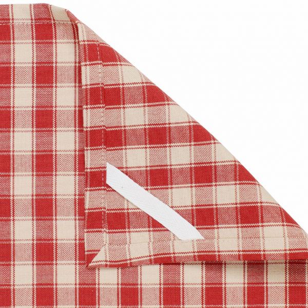 КУХОННОЕ ПОЛОТЕНЦЕ, COMPTOIR DE FAMILLE,  KITCHEN TOWEL X3 CAMPAGNE RED 50X70CM COTTON, АРТИКУЛ 249