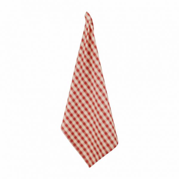 КУХОННОЕ ПОЛОТЕНЦЕ, COMPTOIR DE FAMILLE,  KITCHEN TOWEL X3 CAMPAGNE RED 50X70CM COTTON, АРТИКУЛ 249
