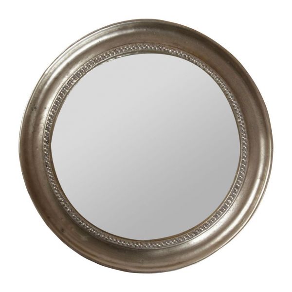 Зеркало DRACHMA SILVER D,31CM IRON+MIRROR+MDF COTE TABLE, Арт,: 27649