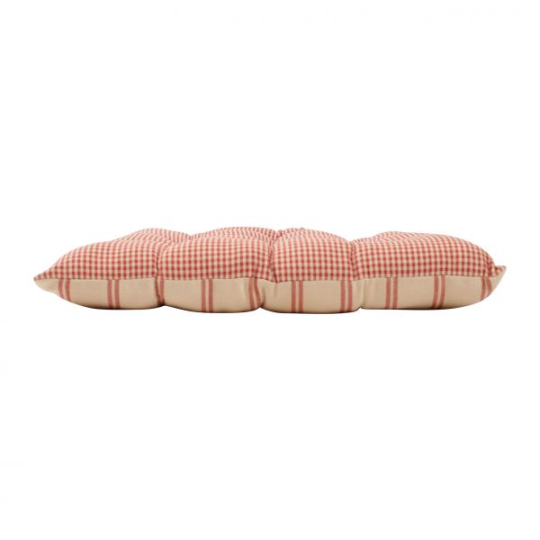 ПОДУШКА ДЛЯ КРЕСЛА, COMPTOIR DE FAMILLE,  SQARE CHAIR PAD CAMPAGNE RED 40X40CM COTTON, АРТИКУЛ 3107