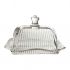 МАСЛЕНКА  BUTTER DISH SURGERES 19X13X12CM GLASS COTE TABLE, АРТИКУЛ 31436