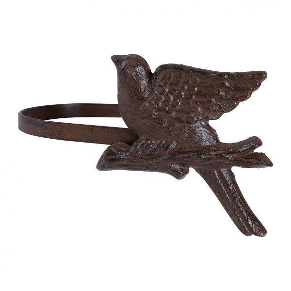 Подхваты для штор Птички, COMPTOIR DE FAMILLE, чугун, 18х9х13+17х9х11 см.,  3321