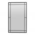Зеркало OSAKA BLACK 87XH143CM IRON+MDF COTE TABLE, Арт,: 34607