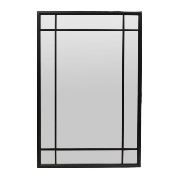 Зеркало OSAKA BLACK 60XH90CM IRON+MDF COTE TABLE, Арт,: 34608
