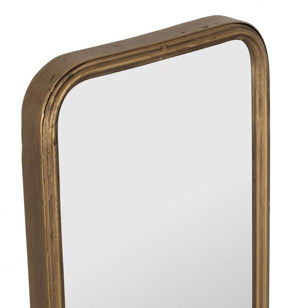 Зеркало AZIRU GOLD 20X120X3CM IRON+MDF+MIRROR COTE TABLE, Арт,: 35719