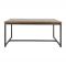 Кофейный столик, COFFEE TABLE CIRCELLE NT+BLACK 90X90XH40 WOOD+IRON ,Cote Table ,Арт,: 35992